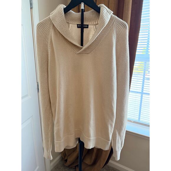 Express 100% Cotton Pullover Sweater Womens M - Picture 4 of 6